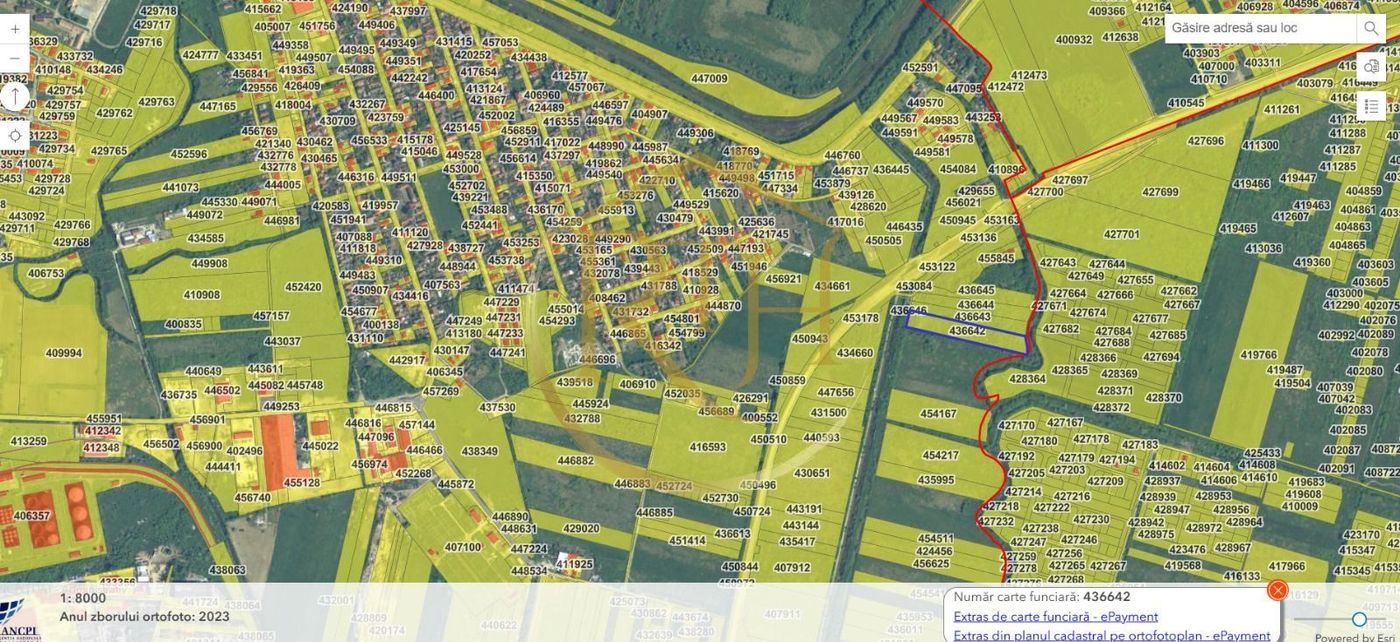 Teren de vânzare – 11.273 mp – zona Plopi, Timișoara Sud.