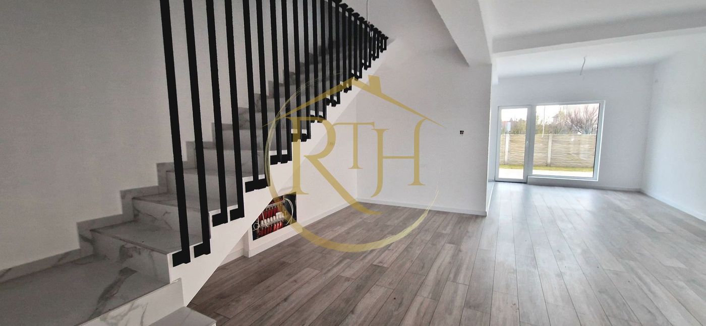 anBn-16296 Duplex de vanzare cu 4 camere,2 bai,250 mp teren-Mosnita Veche zona Centrala.