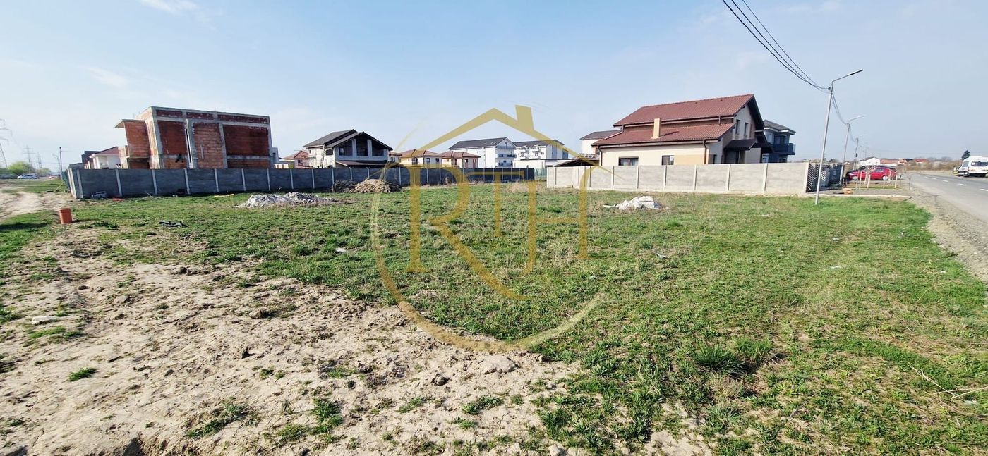 Vand teren intravilan cu proiect si  autorizatie de constructie in Giroc