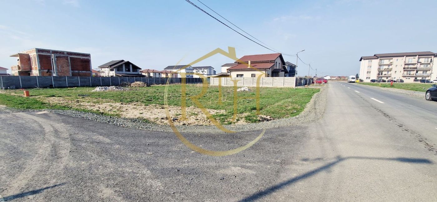 Vand teren intravilan cu proiect si  autorizatie de constructie in Giroc