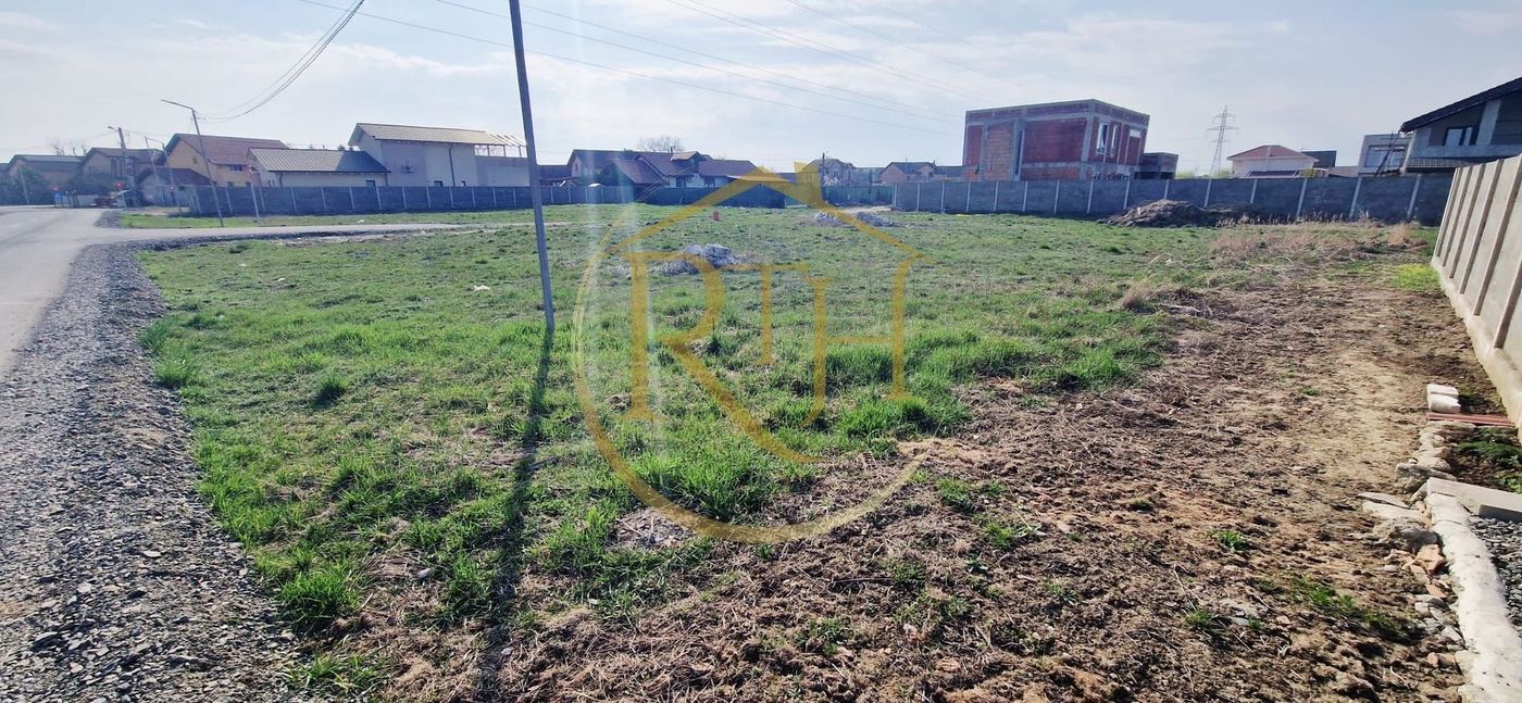 Vand teren intravilan cu proiect si  autorizatie de constructie in Giroc