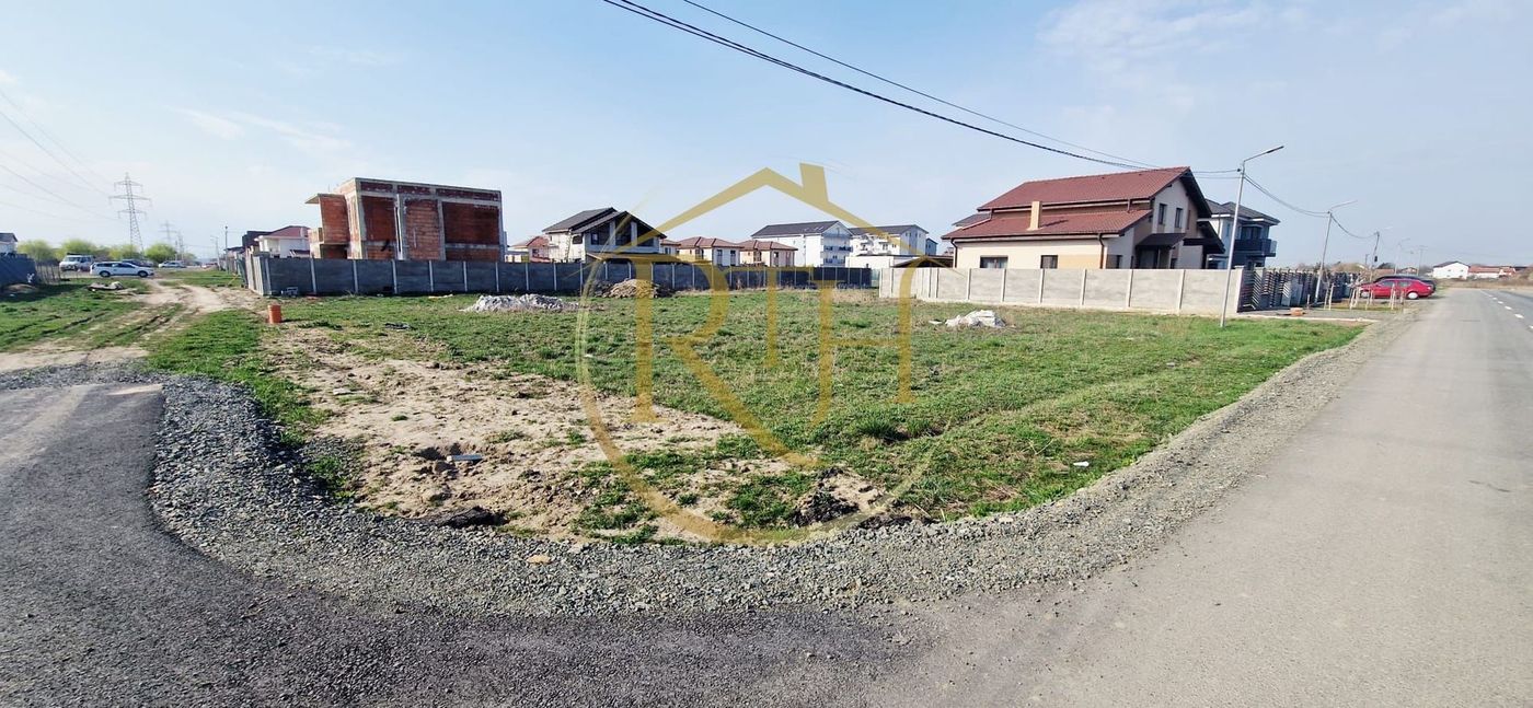Vand teren intravilan cu proiect si  autorizatie de constructie in Giroc