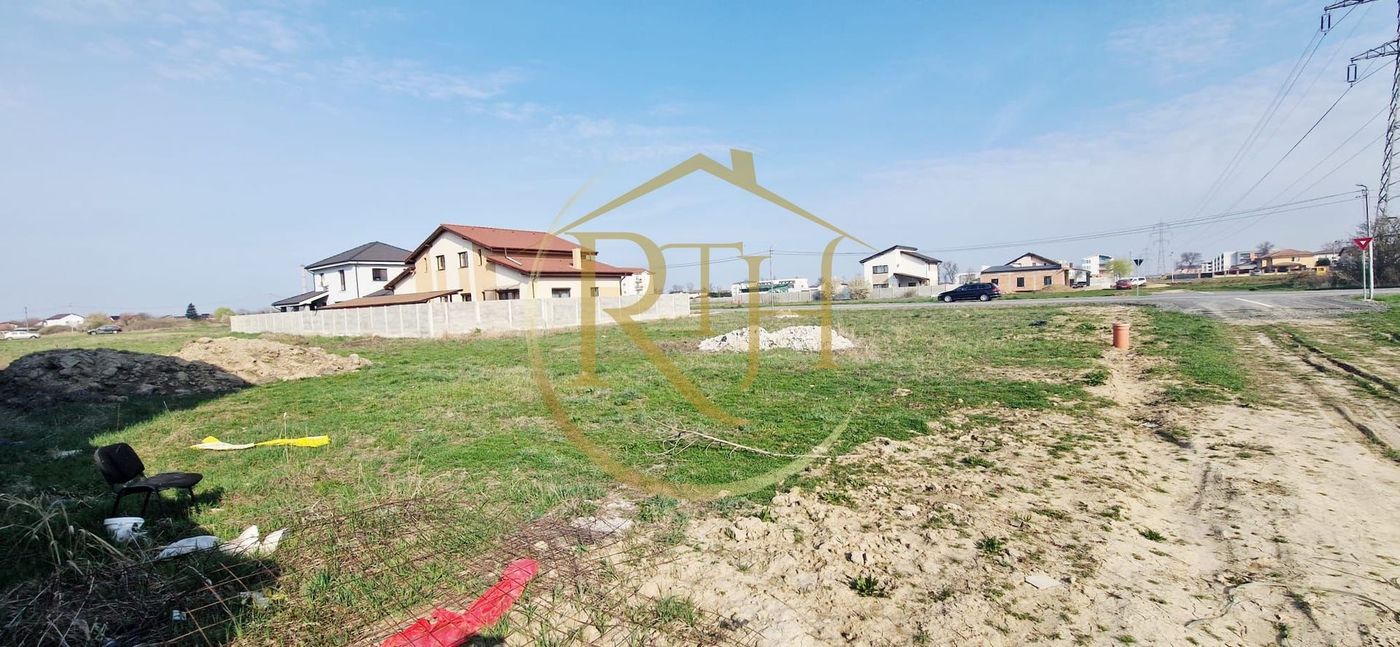 Vand teren intravilan cu proiect si  autorizatie de constructie in Giroc