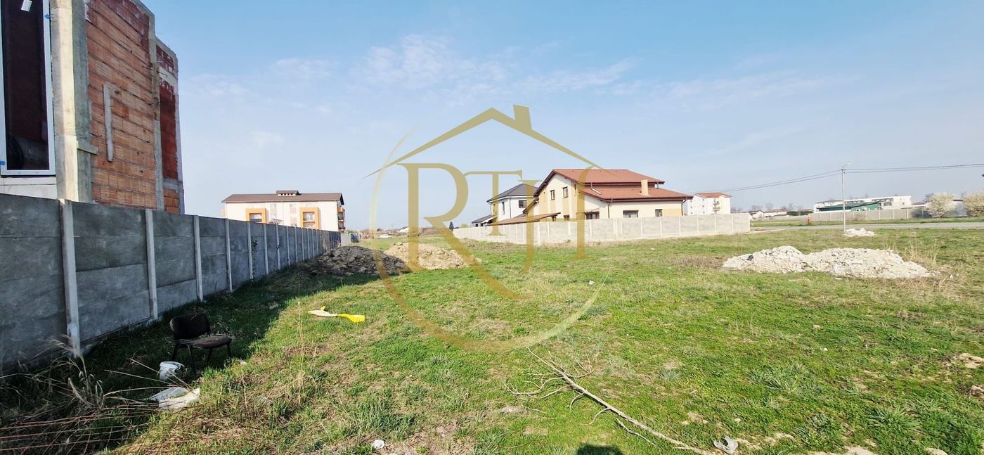 Vand teren intravilan cu proiect si  autorizatie de constructie in Giroc