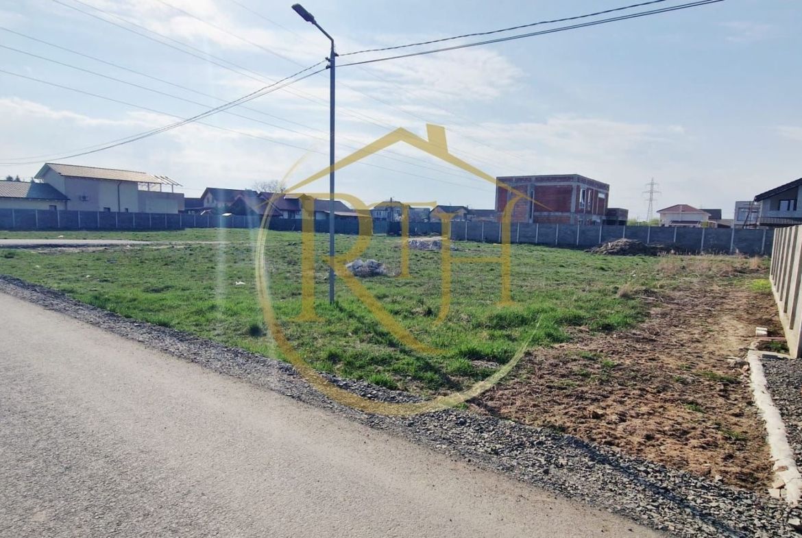 Vand teren intravilan cu proiect si  autorizatie de constructie in Giroc
