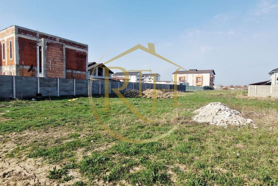 Vand teren intravilan cu proiect si  autorizatie de constructie in Giroc