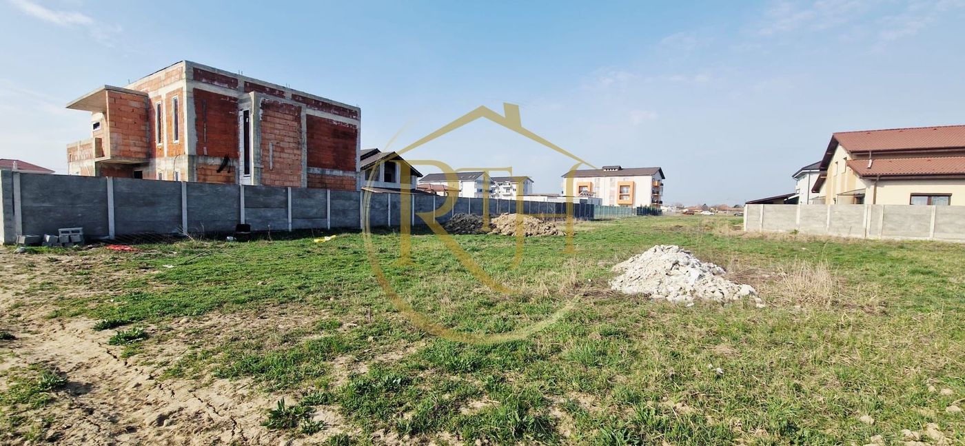 Vand teren intravilan cu proiect si  autorizatie de constructie in Giroc