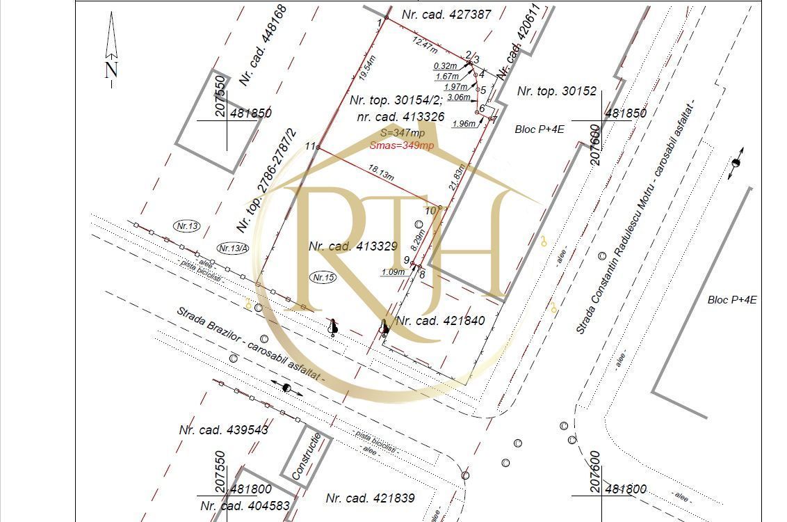 De vânzare teren intravilan pentru construcții, zona Lipovei, Timișoara 701 mp