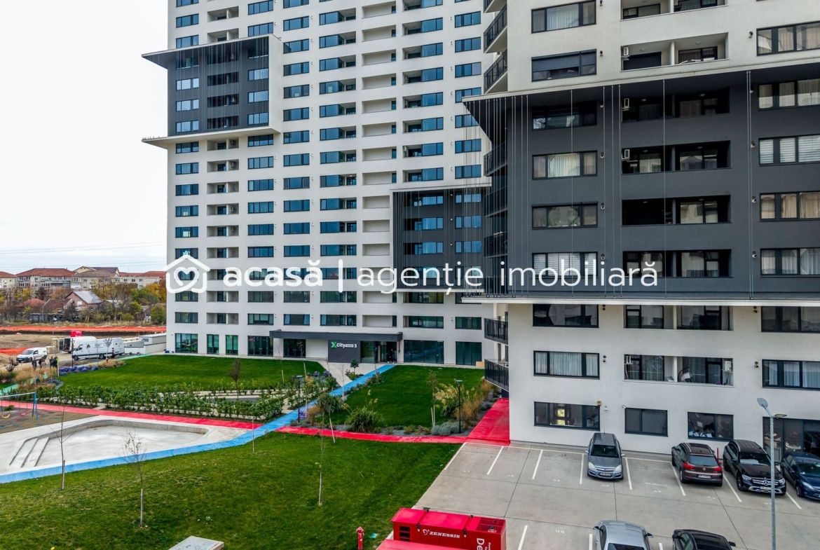 Apartament 2 camere în XCity Towers Timișoara – Parcare inclusă