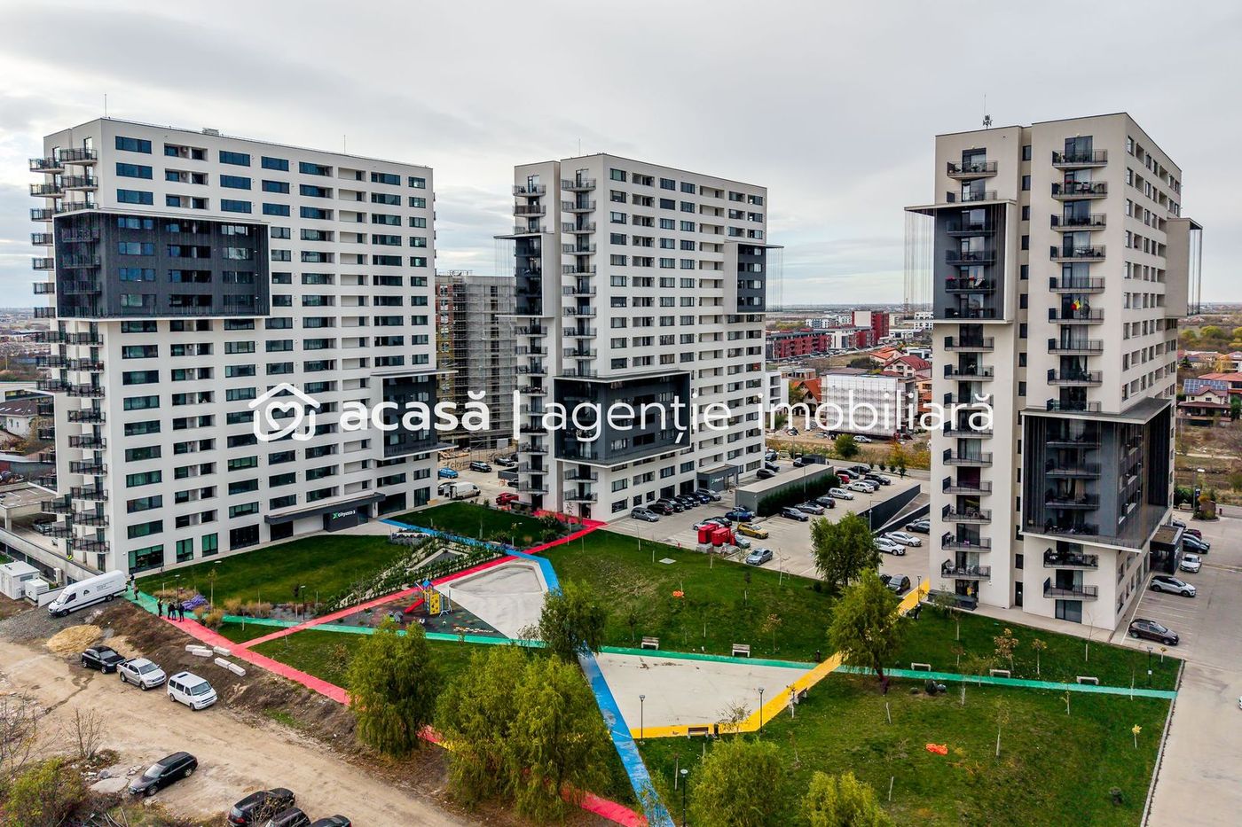 Etaj 16 –  Apartament 3 camere – XCity Towers, Timișoara
