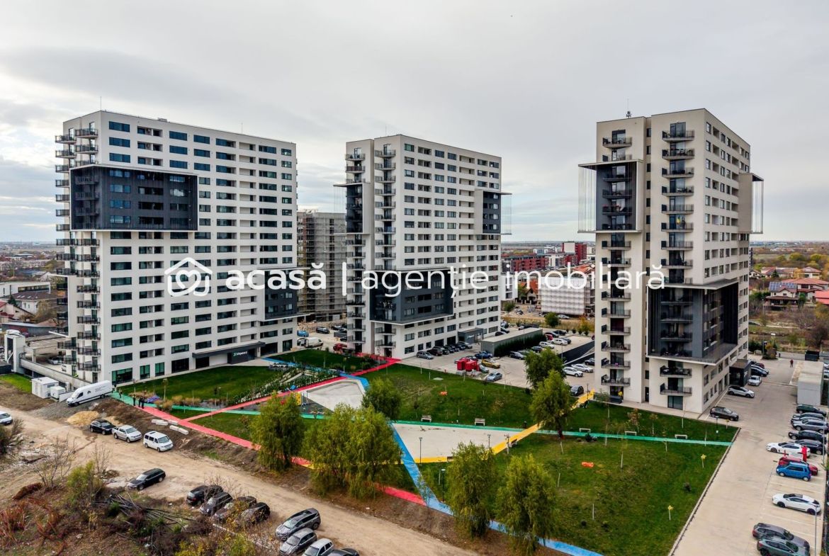 Apartament cu 2 camere în XCity Towers, Timișoara