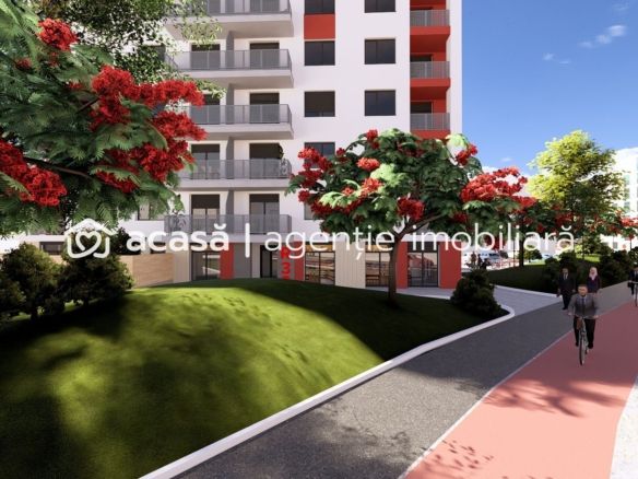 Apartament decomandat în ARED CITY,  2 camere, parcare inclusă