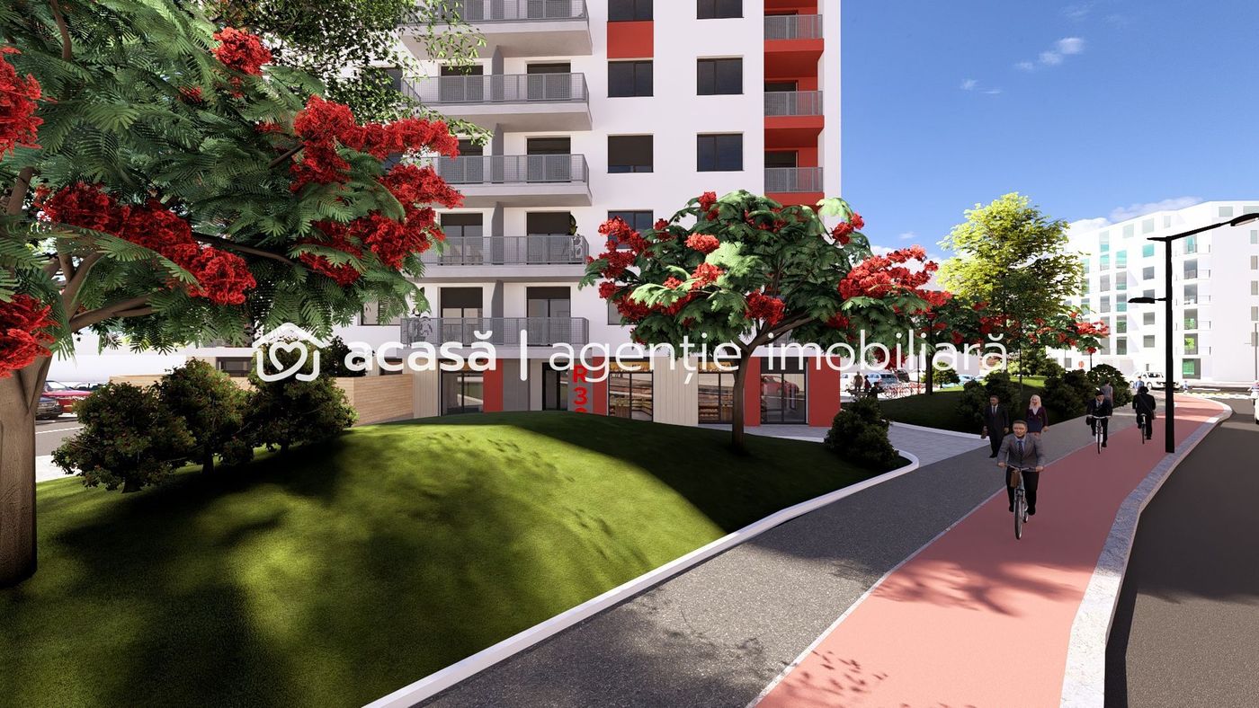 Apartament decomandat în ARED CITY,  2 camere, parcare inclusă