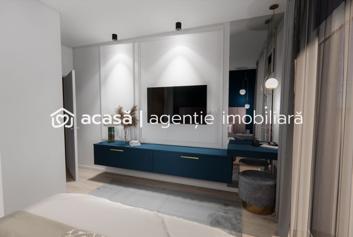 Apartament decomandat în ARED CITY,  2 camere, parcare inclusă