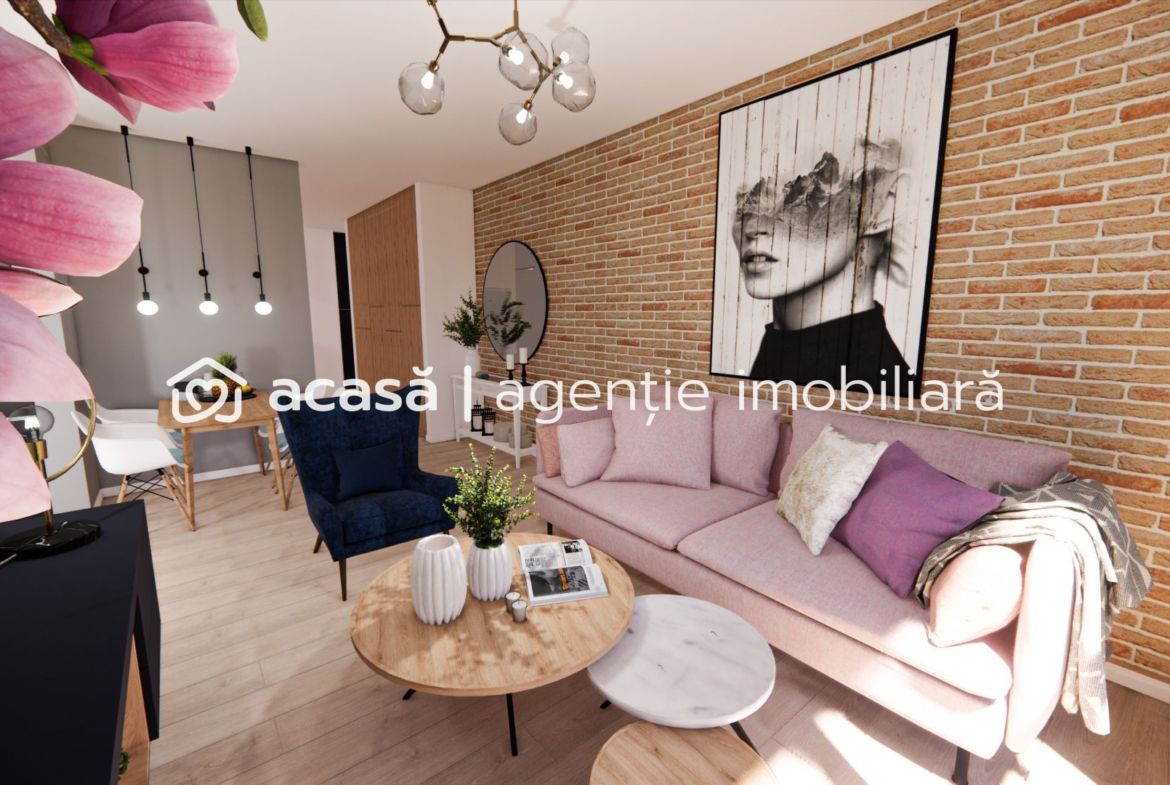 Apartament decomandat în ARED CITY,  2 camere, parcare inclusă