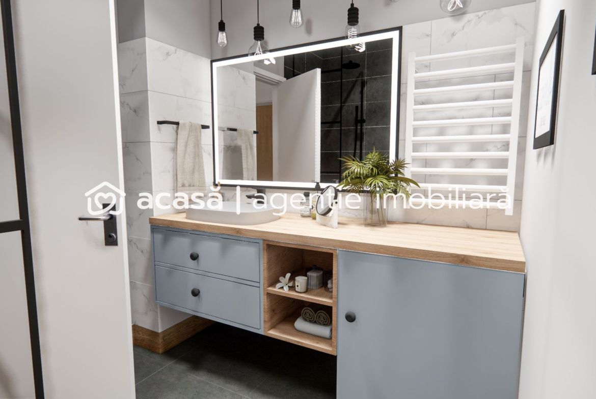Apartament decomandat în ARED CITY,  2 camere, parcare inclusă