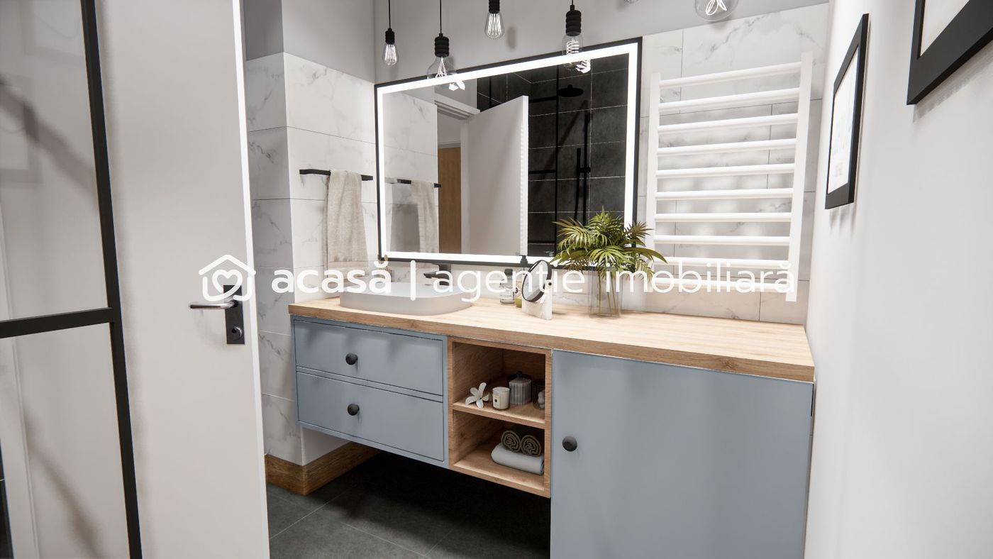 Apartament decomandat în ARED CITY,  2 camere, parcare inclusă