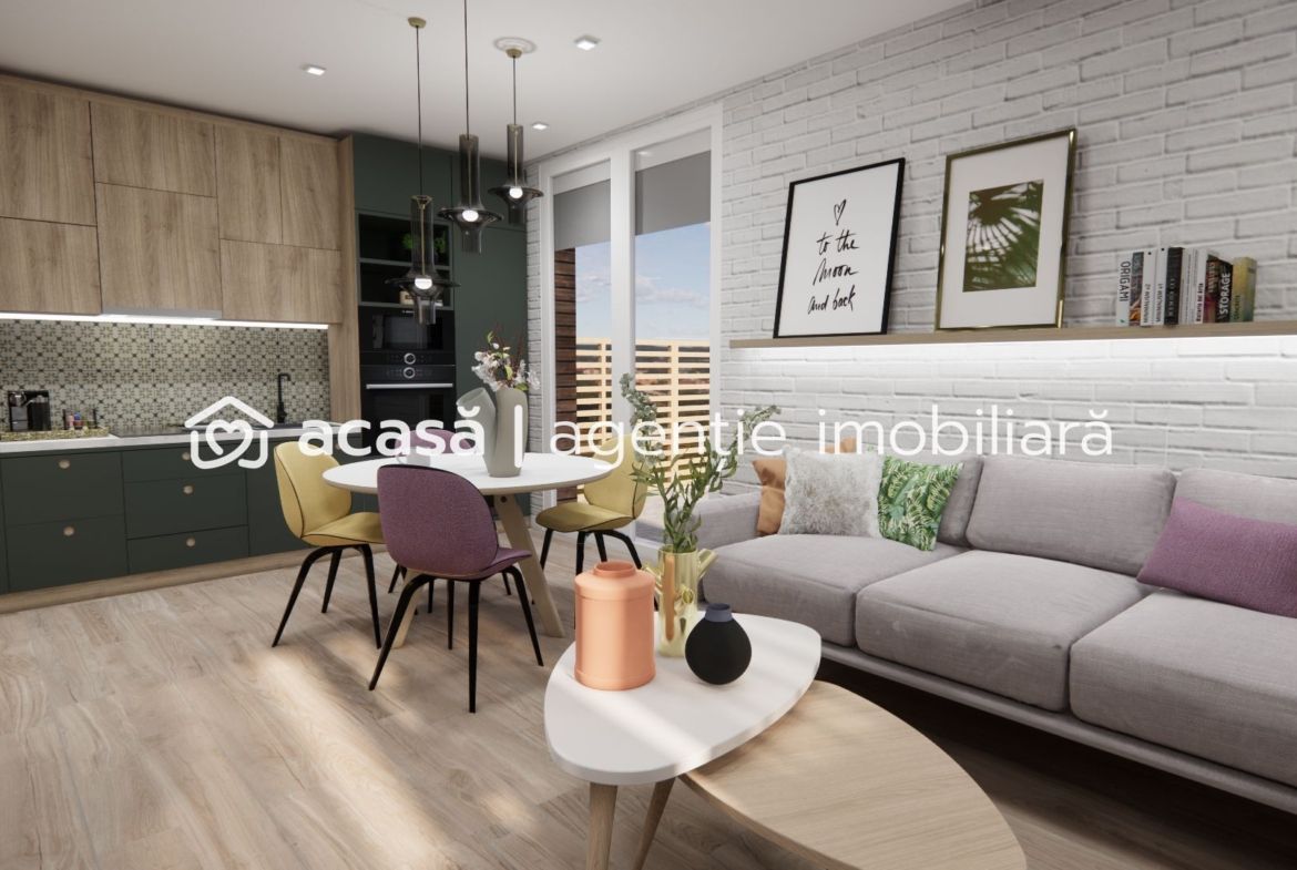 Apartament 2 camere NOUL BLOC R39 COMISION 0 ARED lânga AFI