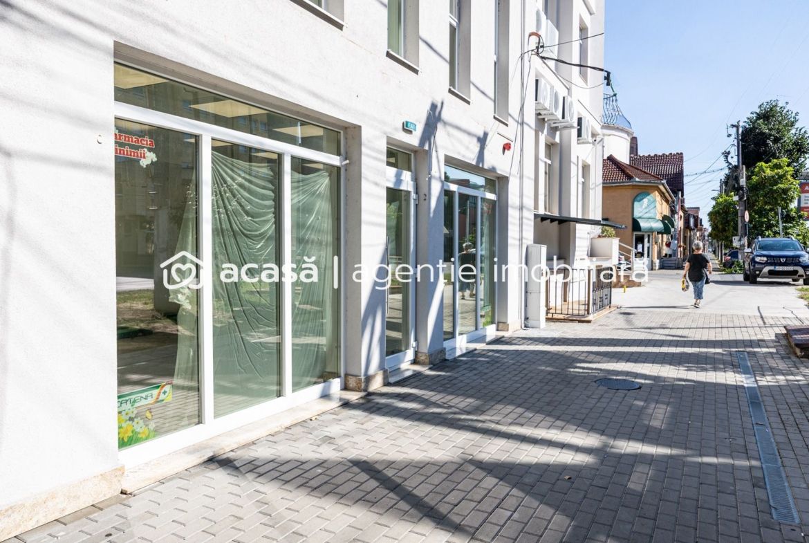 De închiriat spațiu comercial – Calea Victoriei, Arad – COMISION 0%