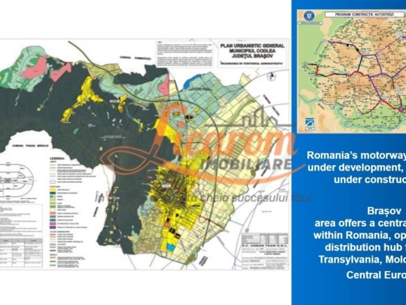 Codlea teren constructii industriale sau logistice 8 ha pana la 24 Ha