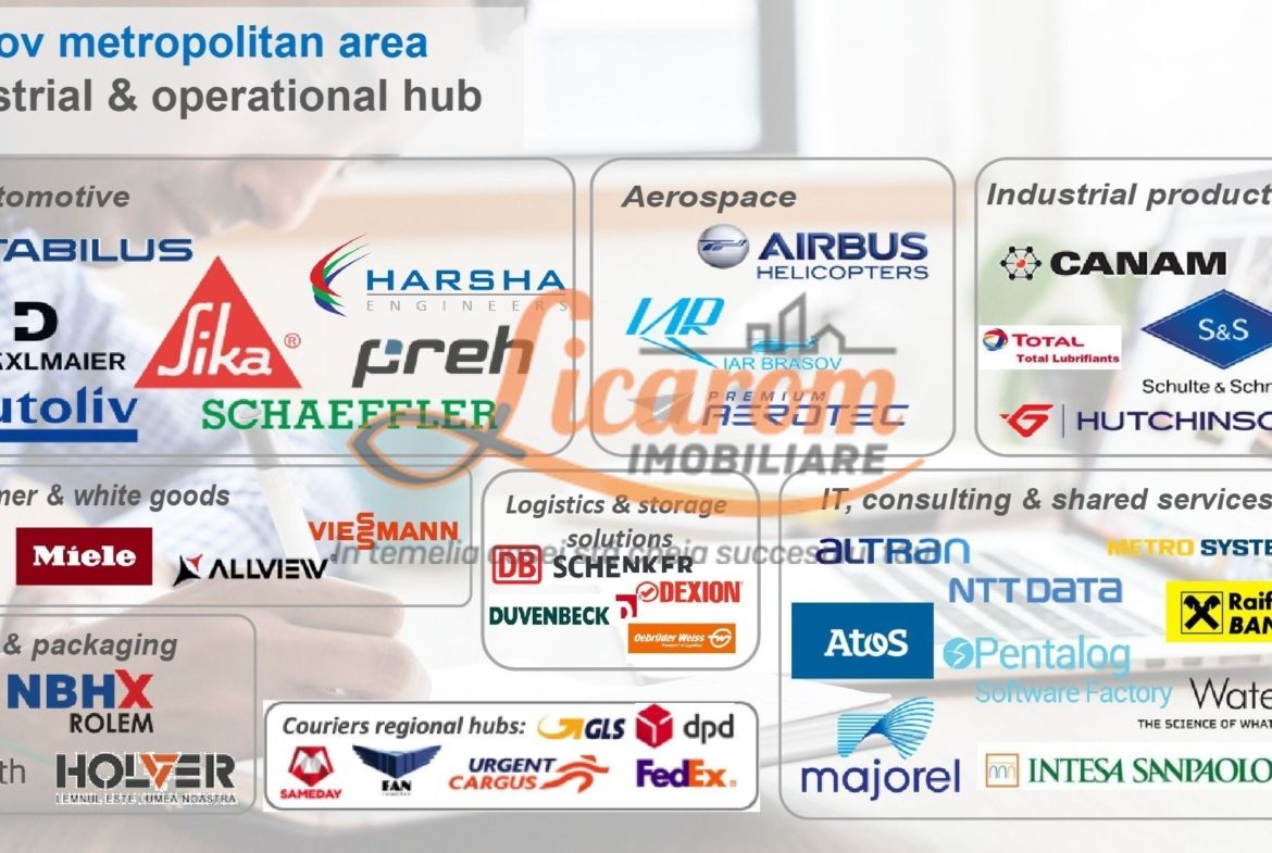 Codlea teren constructii industriale sau logistice 8 ha pana la 24 Ha