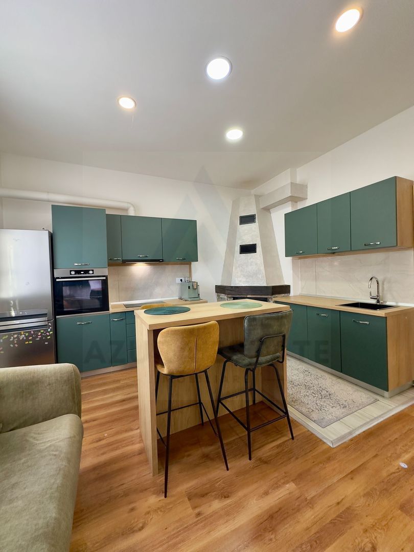 Apartament la casa 76 mp utili terasa curte si pivnita zona Lupeni