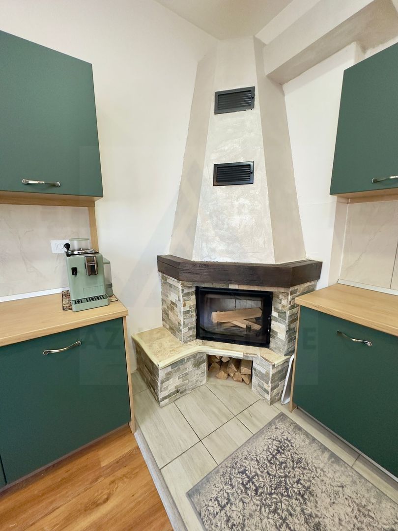Apartament la casa 76 mp utili terasa curte si pivnita zona Lupeni