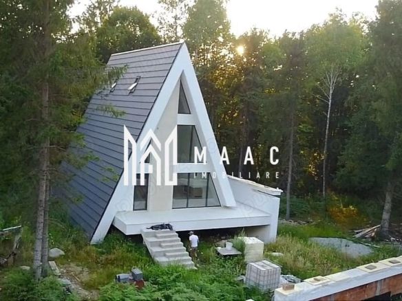 Cabană A-Frame | Porumbacu de Sus | 3 camere | 153 MPU | Castelul de Lut