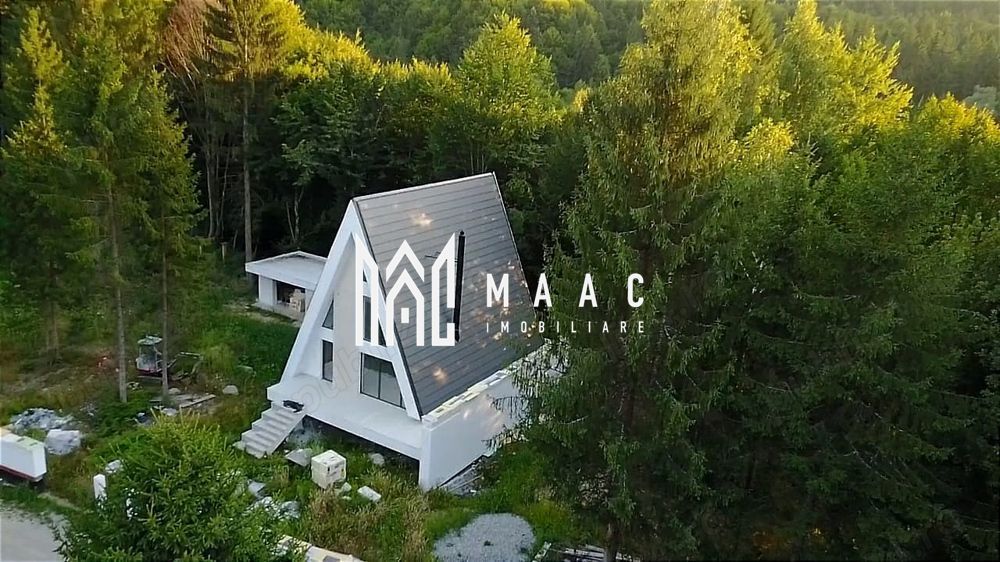 Cabană A-Frame | Porumbacu de Sus | 3 camere | 153 MPU | Castelul de Lut