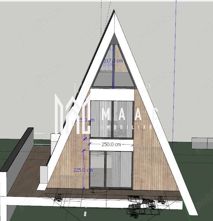 Cabană A-Frame | Porumbacu de Sus | 3 camere | 153 MPU | Castelul de Lut