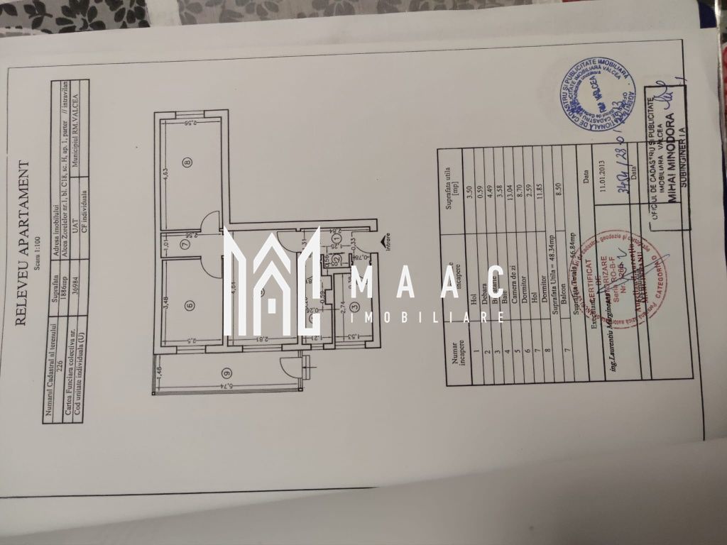 Apartament| 3 camere | Ostroveni | Spatiu Comercial