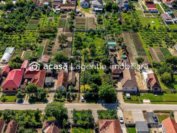 Teren intravilan 1594 mp în Cicir – la doar 9 km de Arad! – COMISION 0