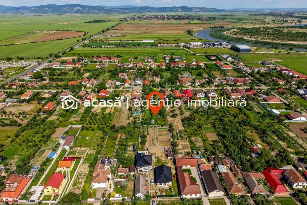 Teren intravilan 1594 mp în Cicir – la doar 9 km de Arad! – COMISION 0