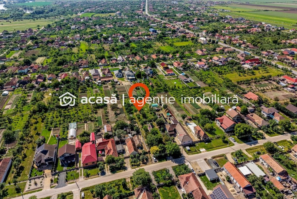 Teren intravilan 1594 mp în Cicir – la doar 9 km de Arad! – COMISION 0