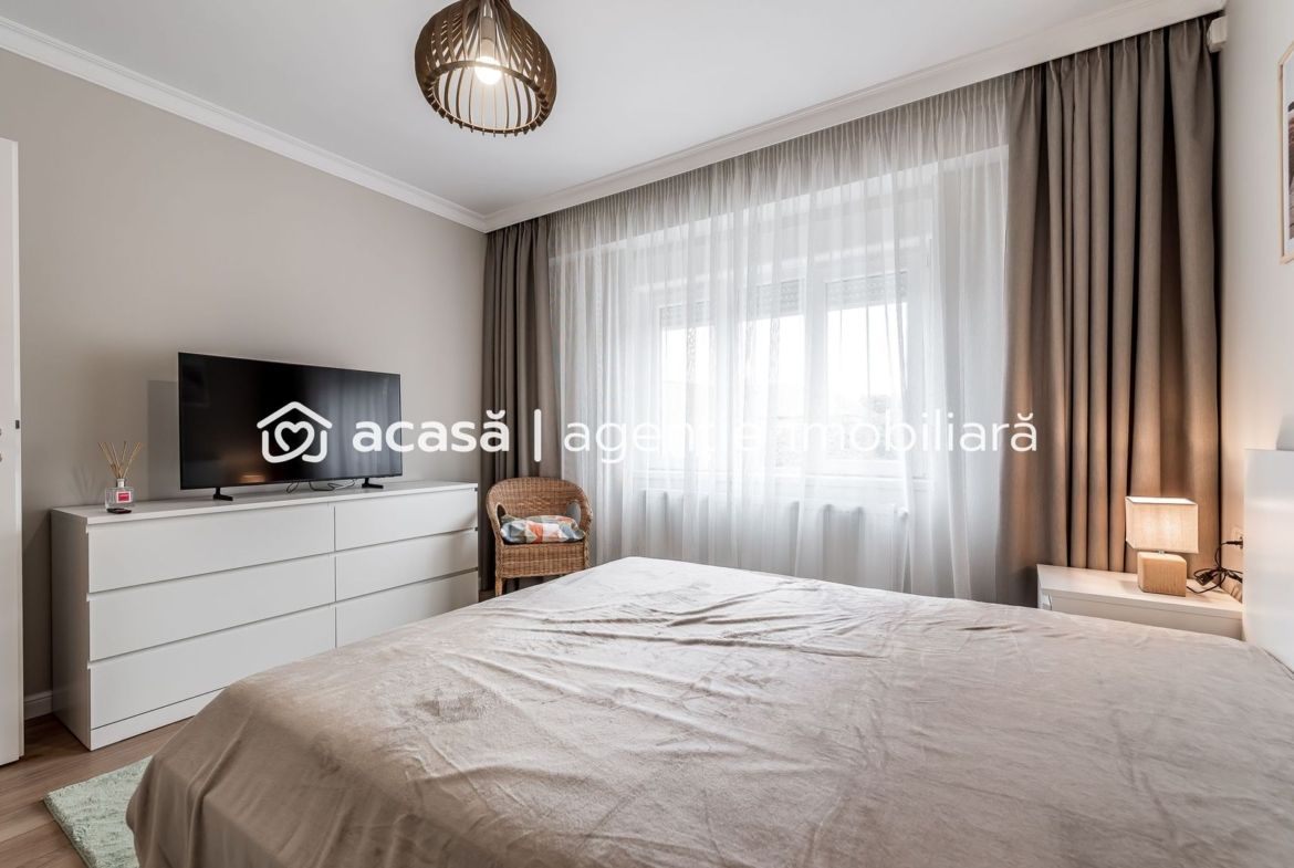 Apartament ultrafinisat la cheie cu 2 camere decomandat Piata Mica