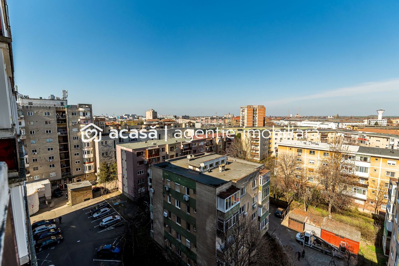 anBn-23378 Apartament cu 3 camere în Podgoria Arad, vedere frumoasă, 2 balcoane