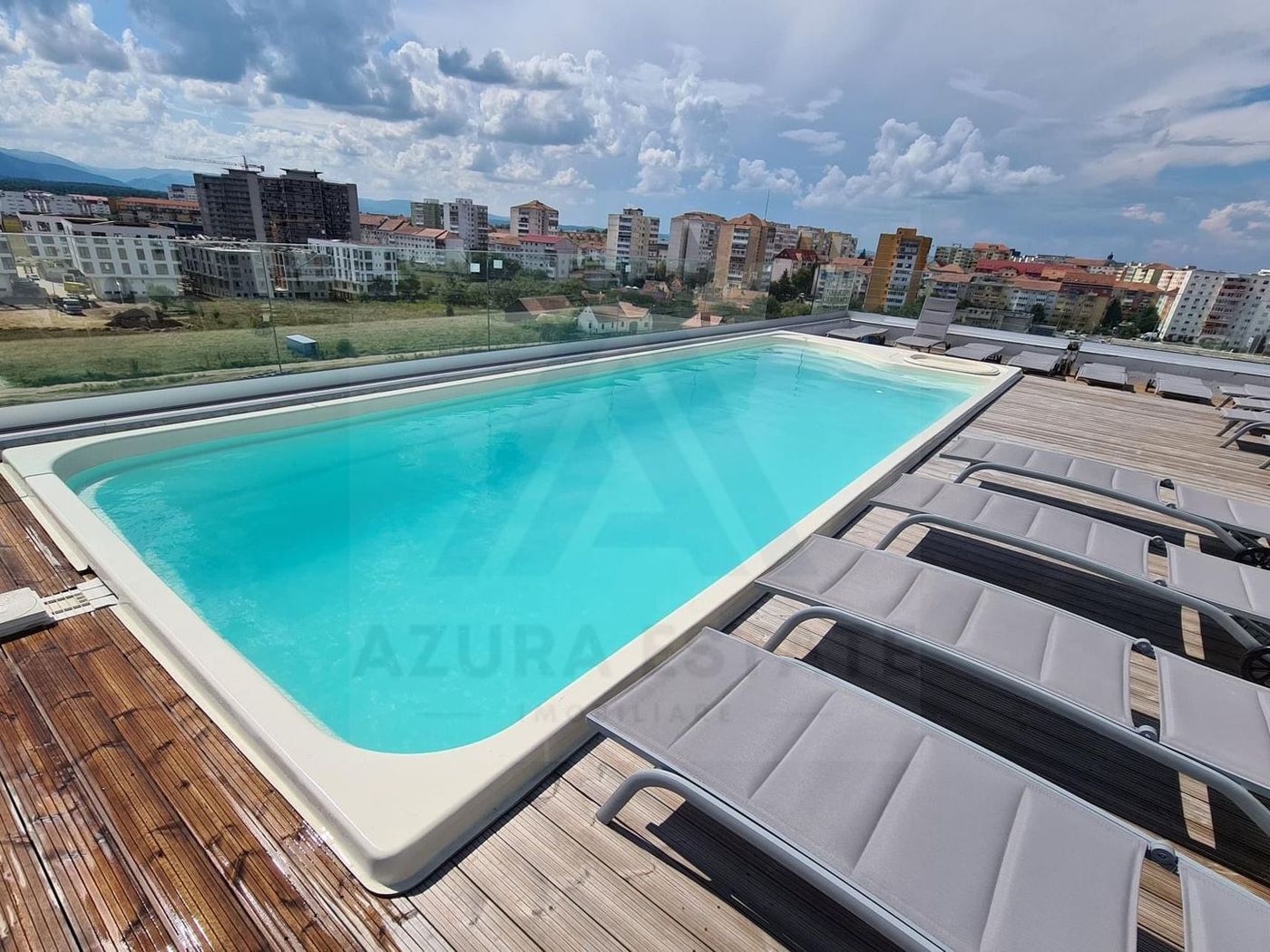 anBn-23391 Apartament premium 2 camere piscina privata si 2 parcari Doamna Stanca