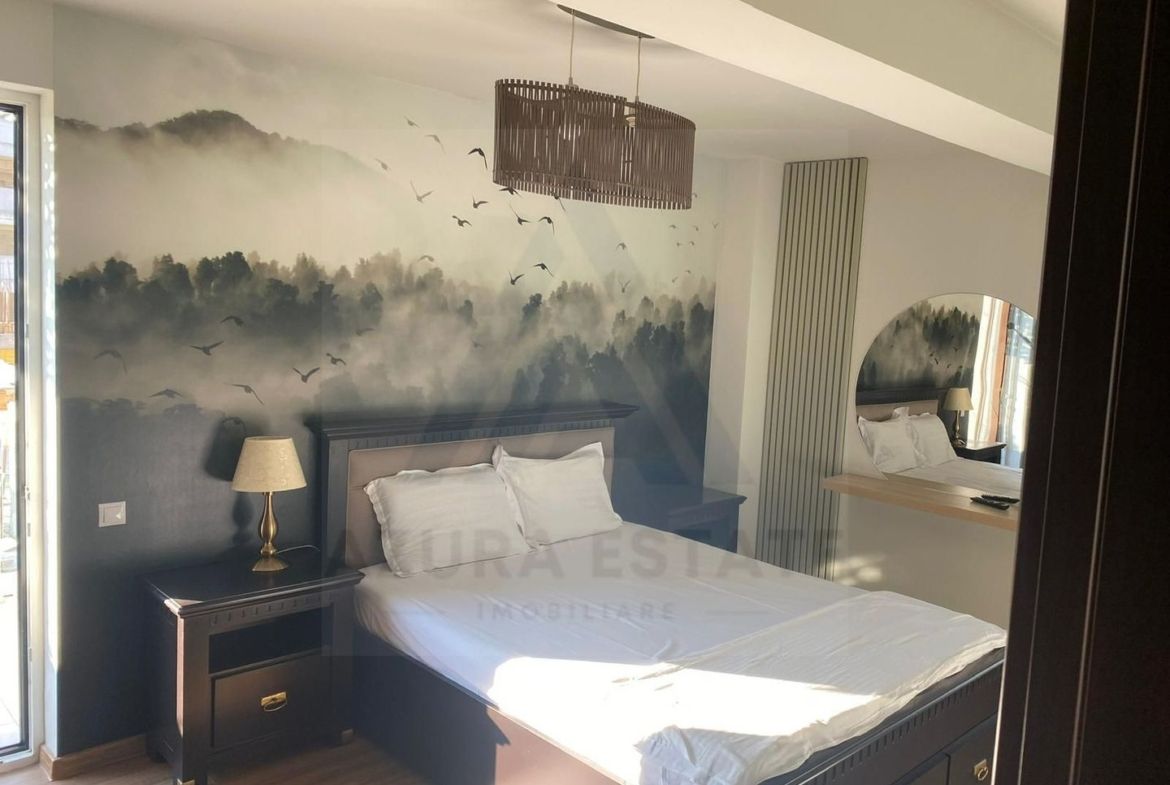 Apartament premium 2 camere piscina privata si 2 parcari Doamna Stanca
