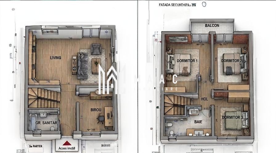 Casă Individuala | 4 camere | 123MPU | Șura Mică