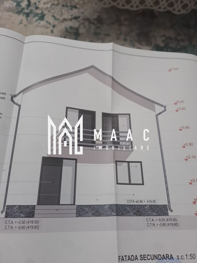 Casă Individuala | 4 camere | 123MPU | Șura Mică