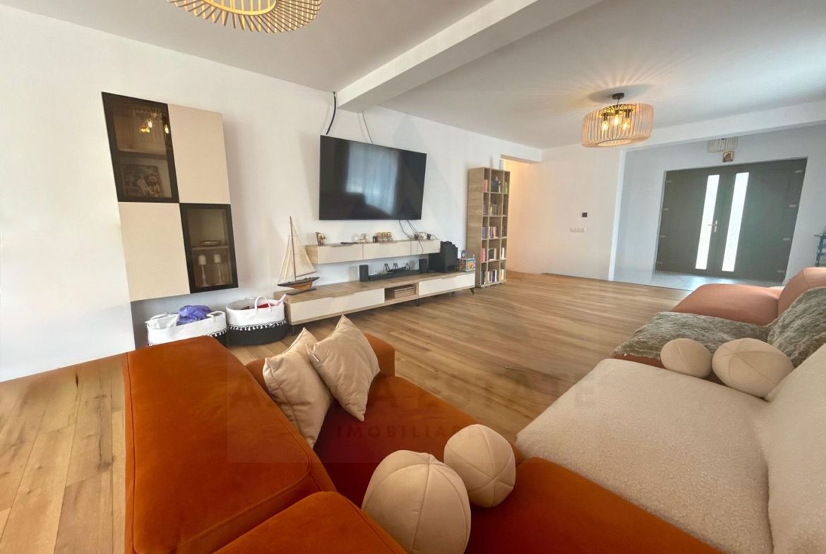 Casa individuala 140 mp utili pe un singur nivel teren 500 mp Tocile