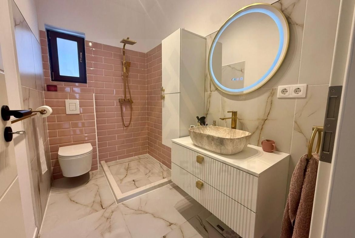 Casa individuala 140 mp utili pe un singur nivel teren 500 mp Tocile
