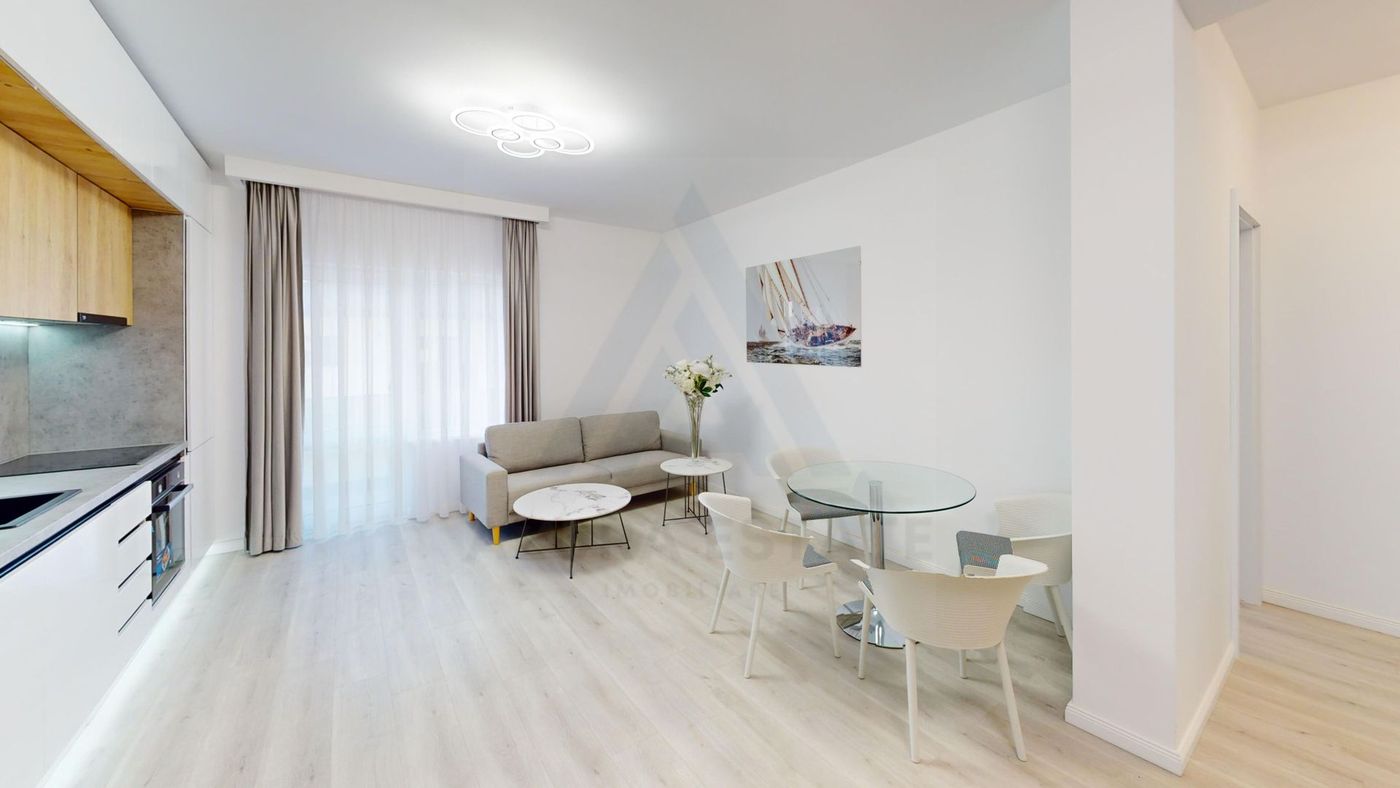 Apartament premium 73.5 mp utili 3 camere 2 bai etaj 1 zona Dna Stanca