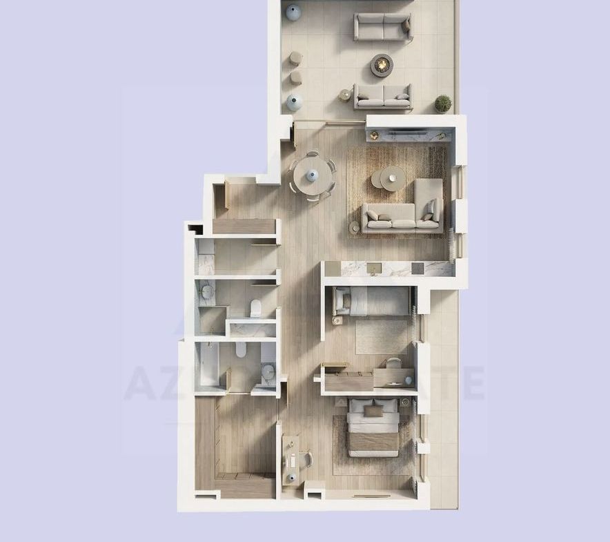 Apartament ultra premium 3 camere 2 bai etaj 1 zona Lacul lui Binder