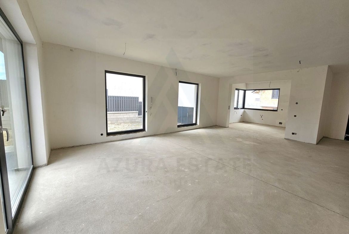 Casa individuala pe un singur nivel 123 mp teren 390 mp in Sura Mare