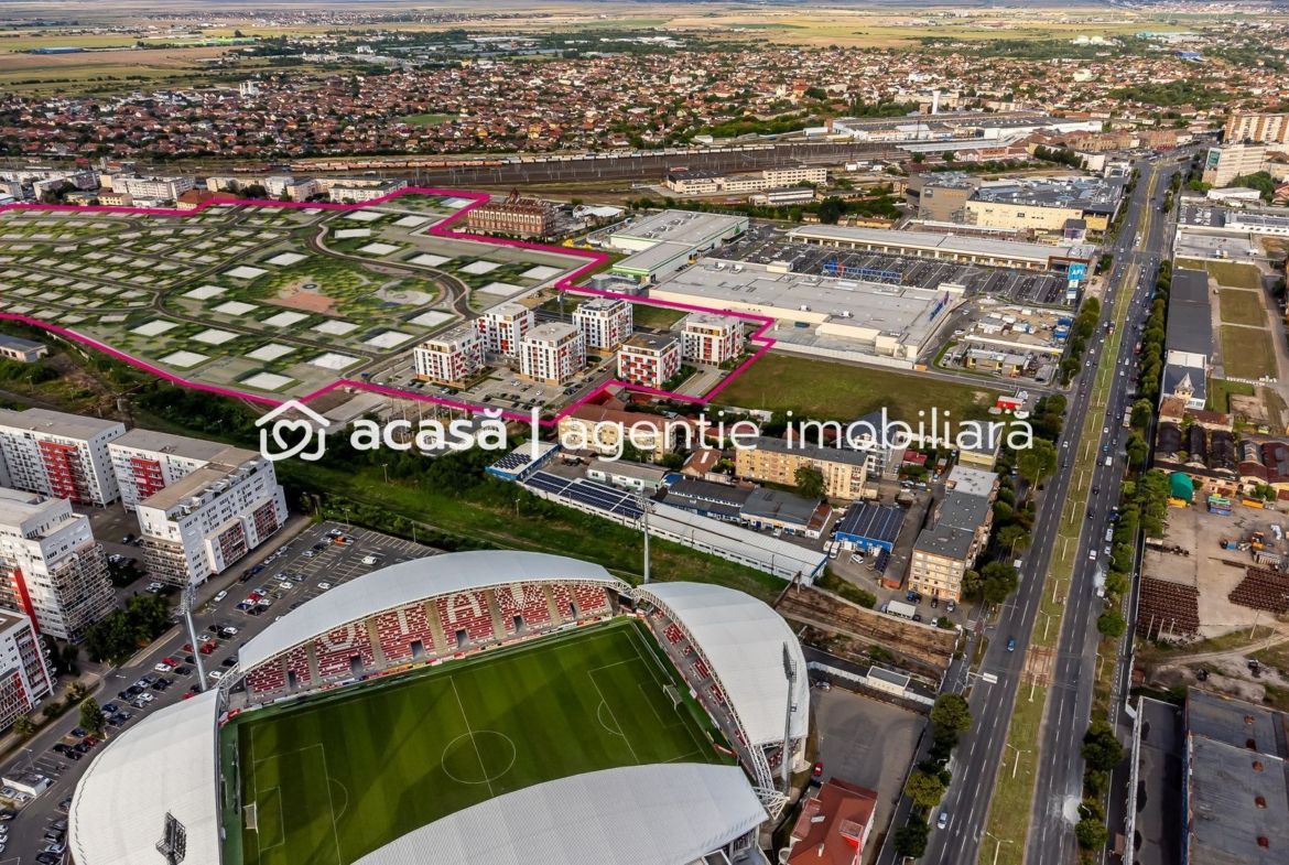 De vânzare parcelă de casă – 893 mp în ARED City