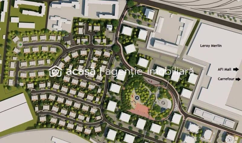 De vânzare parcelă de casă – 893 mp în ARED City