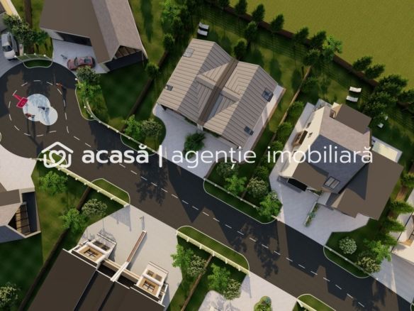 Parcelă ARED – 657 mp, cu infrastructură completă