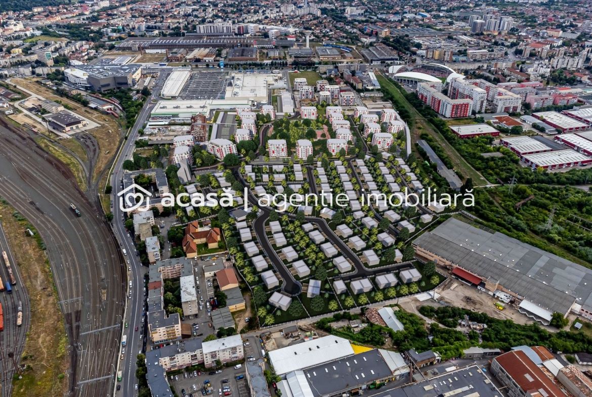 Parcelă ARED – 657 mp, cu infrastructură completă