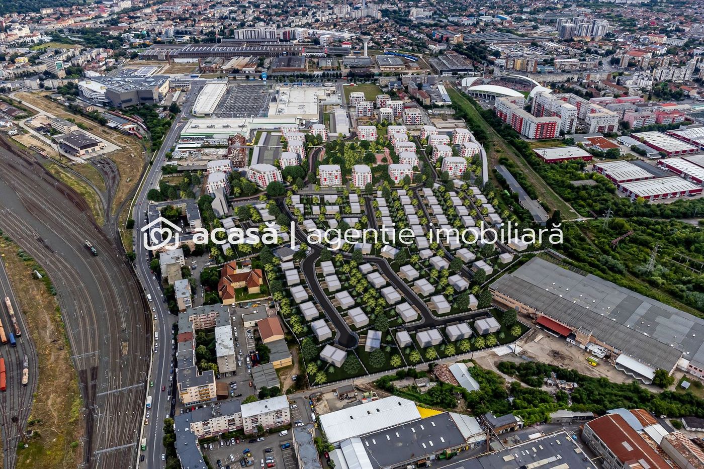 Parcelă ARED – 657 mp, cu infrastructură completă